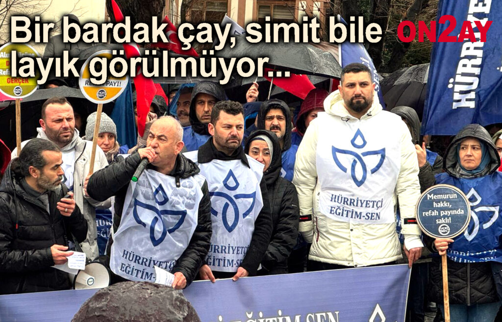 Hürriyetçi Sendikalar Konfederasyonu basın açıklaması