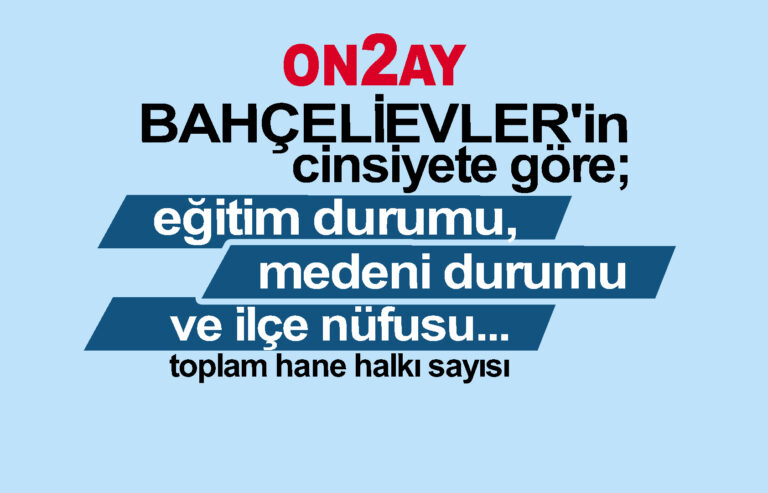Bahçelievler'in nüfusu copy