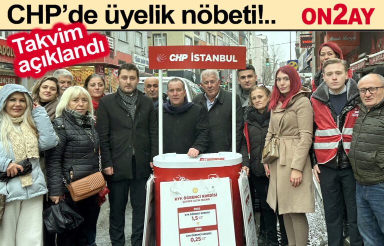 CHP’de üyelik nöbeti!, CHP Bahçelievler