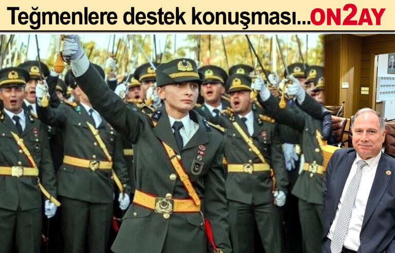 CHP'li Eiref Eker, Teğmenlere destek konuşması..