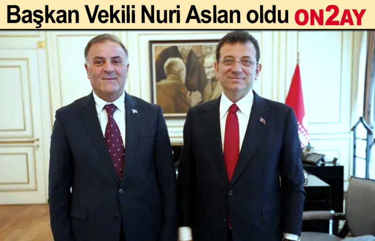 Başkan Vekili Nuri Aslan oldu
