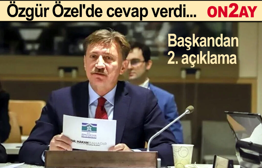 Bahçelievler Belediye Başkanı Hakan Bahadır