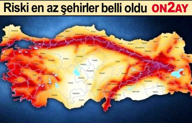Daprem, Riski en az şehirler belli oldu