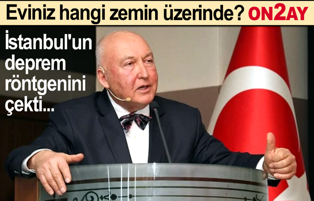 İstanbul'un deprem röntgenini çekti