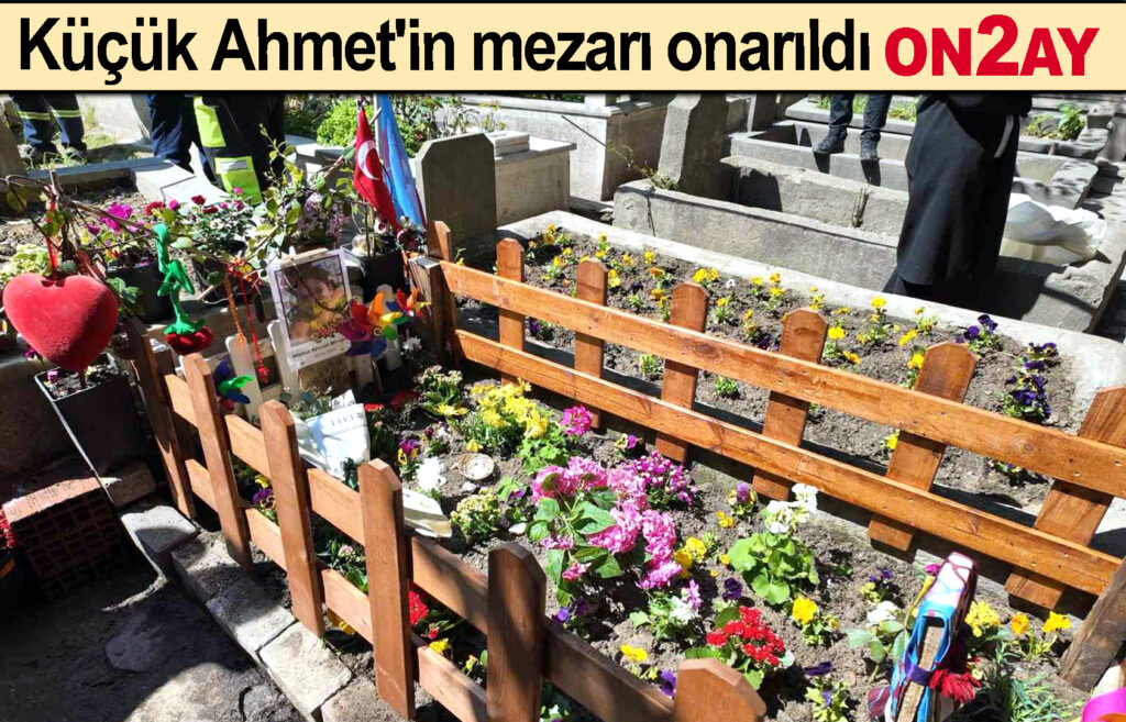 İtalyan şefin oğlu Mattia Ahmet Minguzzi'nin tahrip edilen mezarı