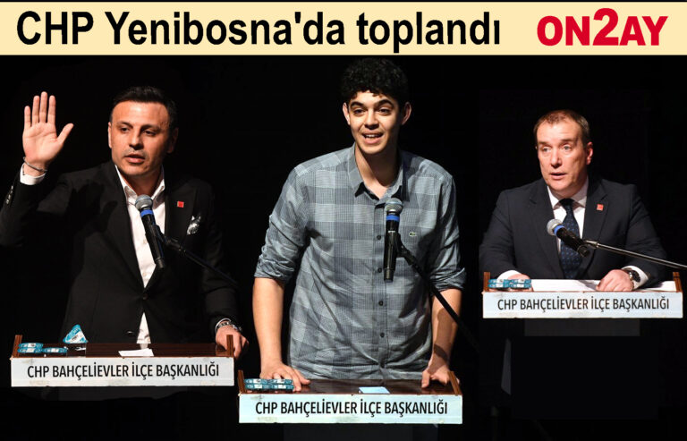 CHP Yenibosna'da toplandı