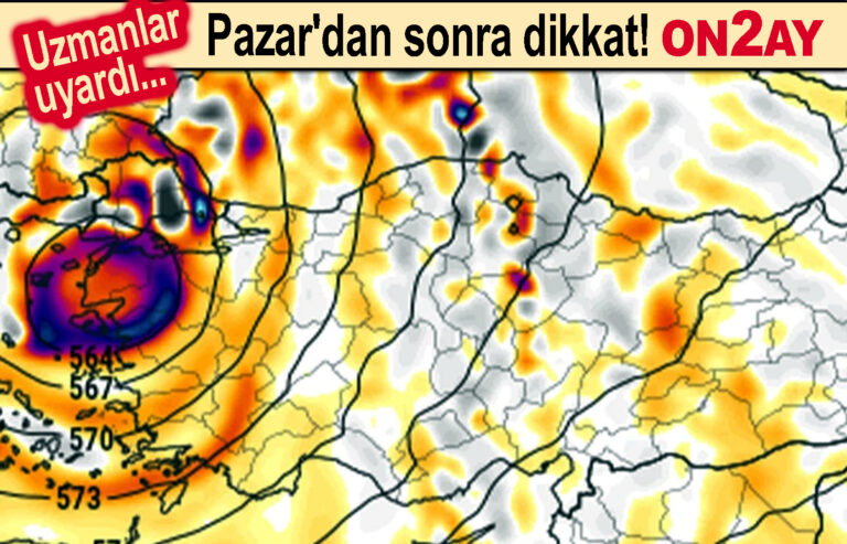 Meteorolojik kaynaklar tarafından İstanbul'da
