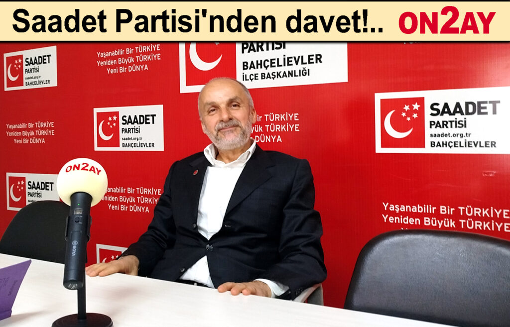 Saadet Partisi Bahçelievler İlçe Başkanlığına atanan Abidin Pergel