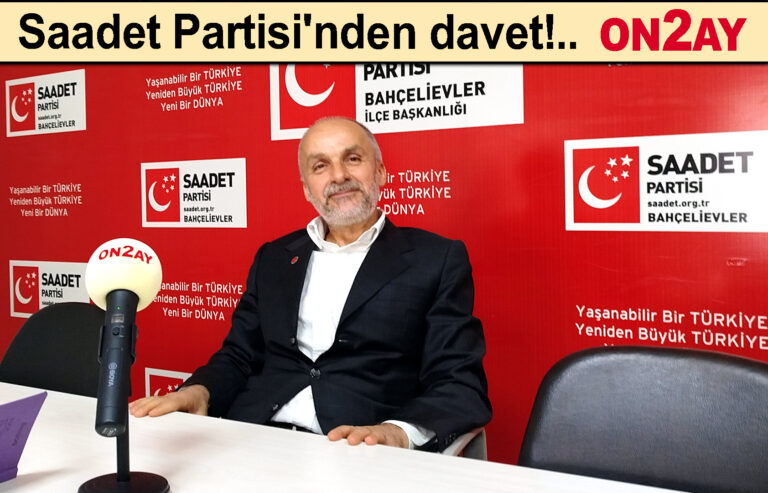 Saadet Partisi Bahçelievler İlçe Başkanlığına atanan Abidin Pergel