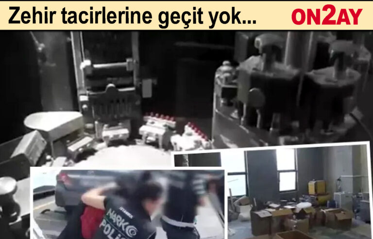 Zehir tacirlerine geçit yok..