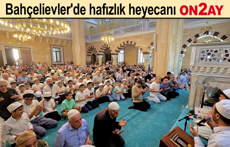 Bahçelievler'de hafızlık heyecanı yaşandı