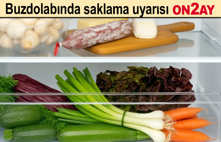 Buzdolabında saklama uyarısı