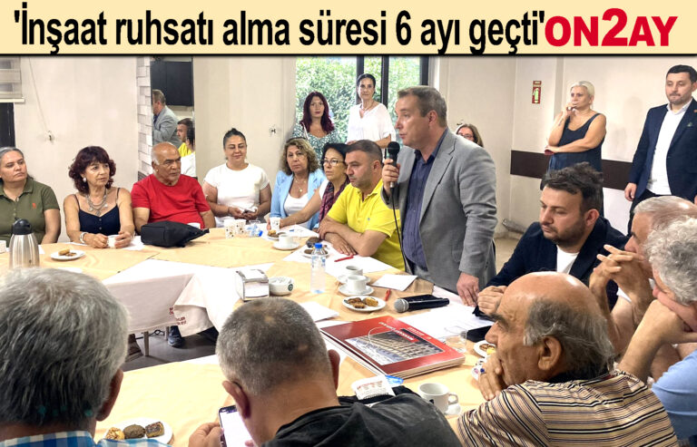 Bahçelievler'de, İnşaat ruhsatı alma süresi 6 ayı geçti