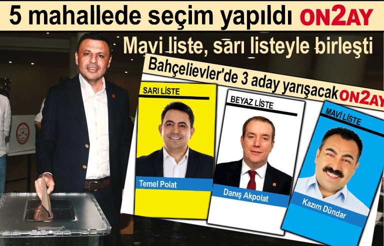 CHP Bahçelievler mahalle delege seçimi