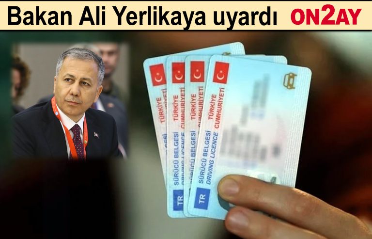 Bakan Ali Yerlikaya uyardı