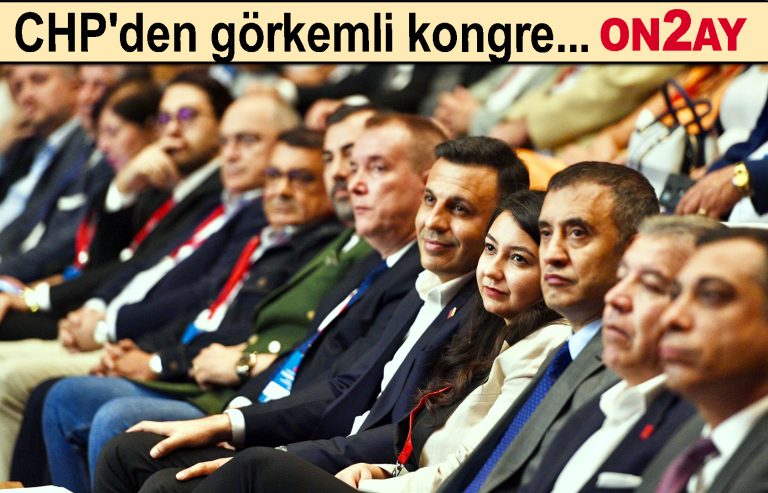 CHP'den görkemli kongre..