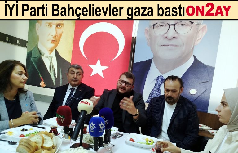 İYİ Parti Bahçelievler gaza bastı...1