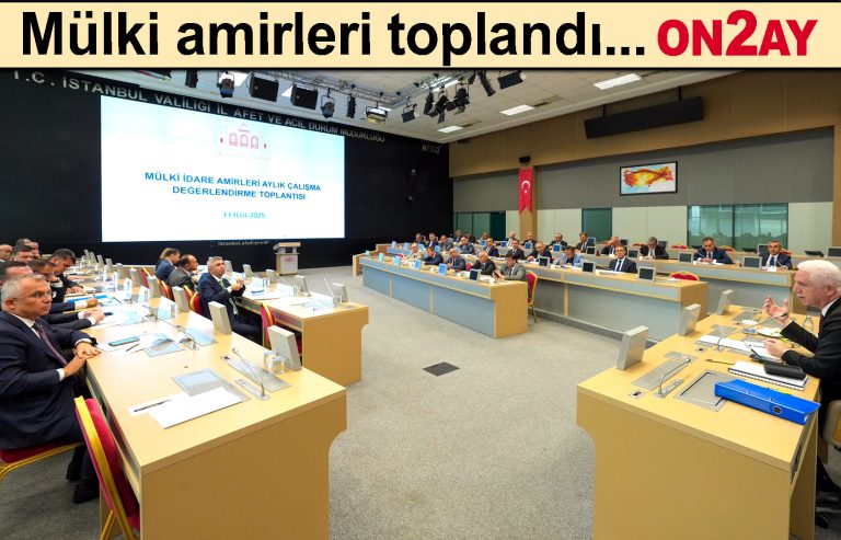 Mülki amirleri toplandı..