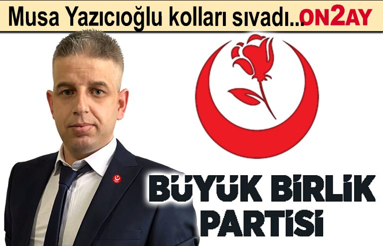 BBP Bahçelievler, Musa Yazıcıoğlu kolları sıvadı..