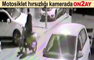 Bahçelievler, Motosiklet hırsızlığı kamerada