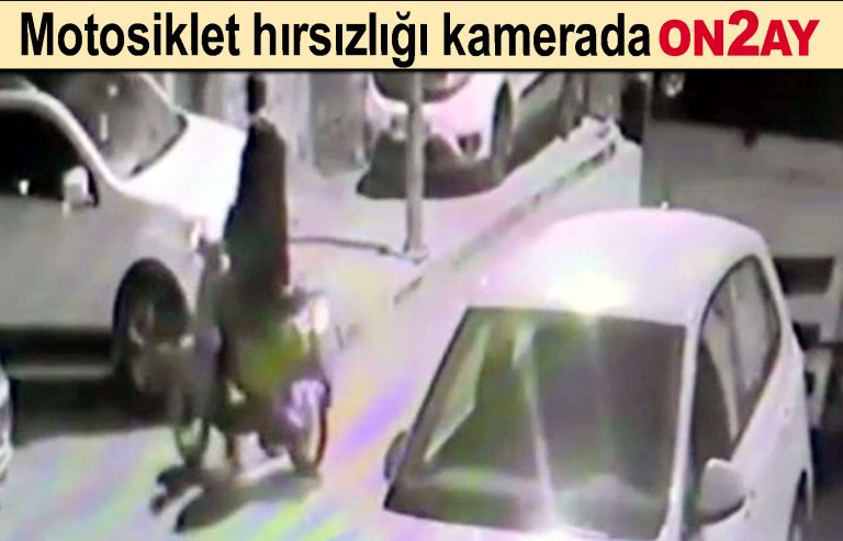 Bahçelievler, Motosiklet hırsızlığı kamerada