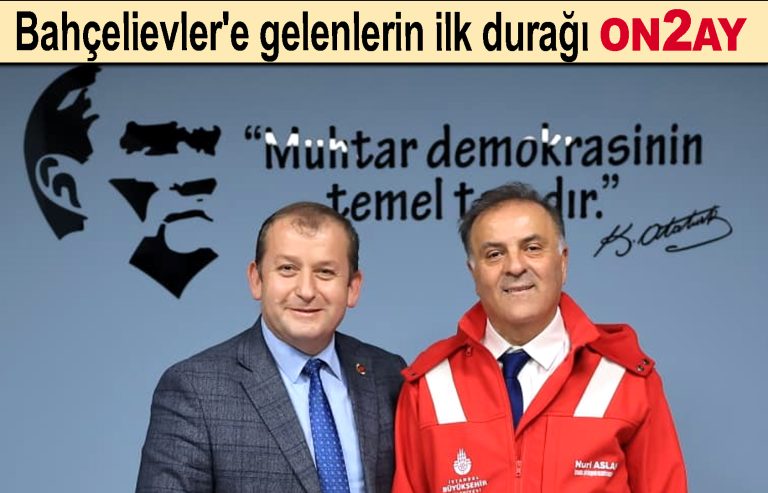 İBB Başkanvekili Nuri Aslan, Türkiye Muhtarlar Sendikası Başkanı Selami Aykut