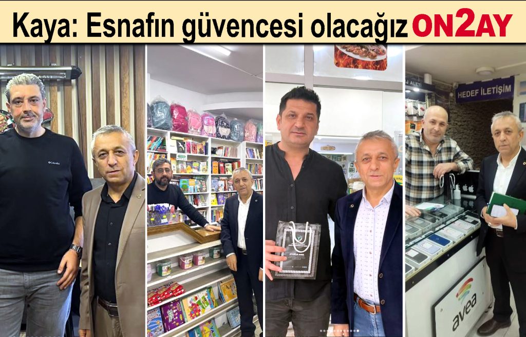 Yenibosna Birleşik Esnaf ve Sanatkarlar Odası Denetim Kurulu Başkanı Adem Ali Kaya