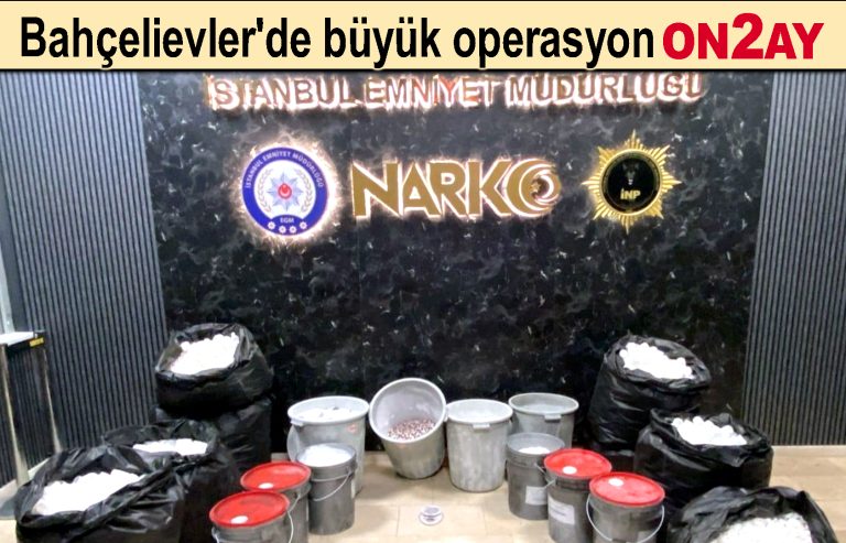 Bahçelievler'de büyük operasyon