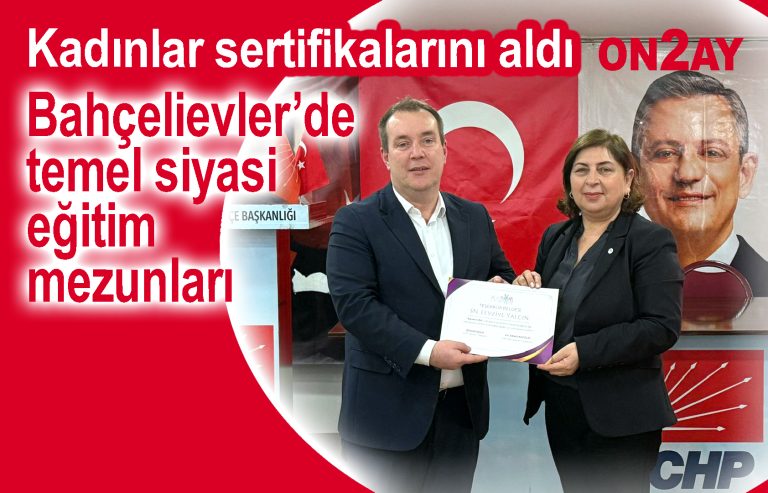 Bahçelievler’de temel siyasi eğitim mezunları, Danış Akpolat