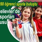 Bahçelievler genelinde düzenlenen Geleneksel Okul Sporları
