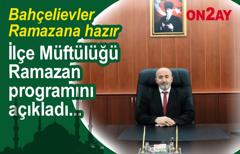 İlçe Müftülüğü Ramazan programını açıkladı, Mustafa Kayış