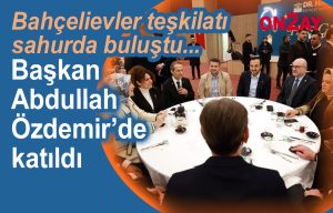 AK Parti Bahçelievler İlçe Teşkilatı, shur, Abdullah Özdemir