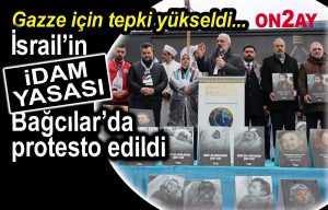 Bağcılar Meydanı’nda Filistin’e Destek Çağrısı