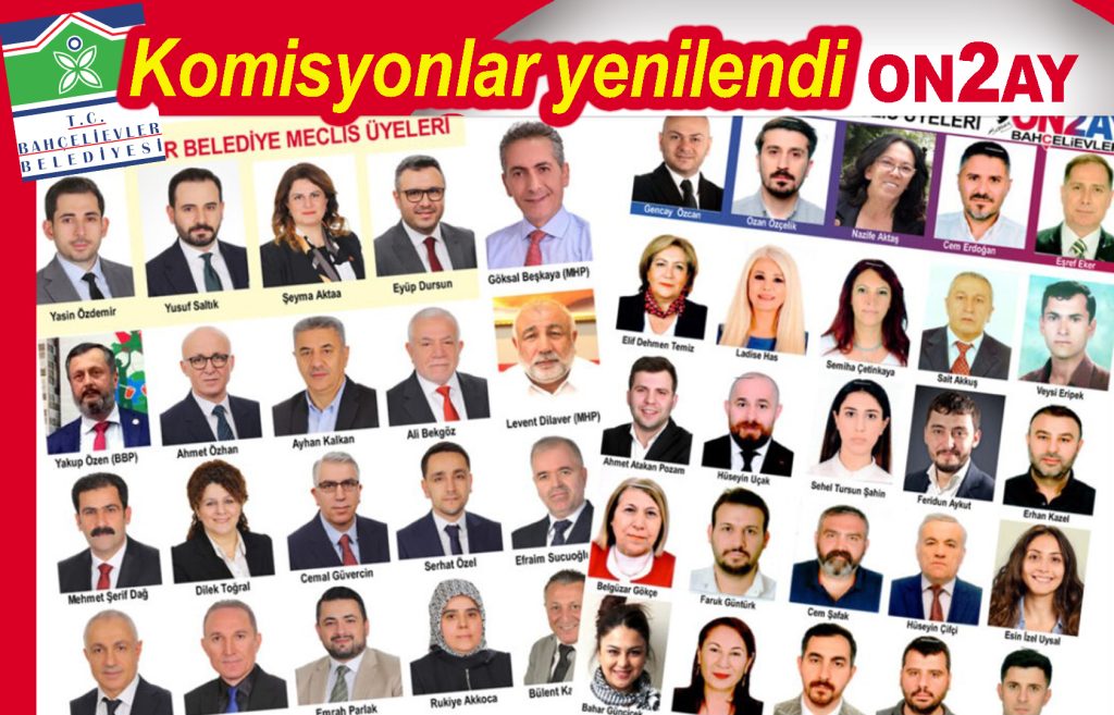 Bahçelievler Belediye Meclisi üyelerinin listesi