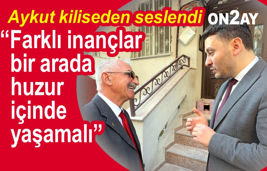 CHP, Bahçelievler, Feridun Aykut, Lütuf Kilisesi Pastörü Semir Serkek, Paskal Bayramı