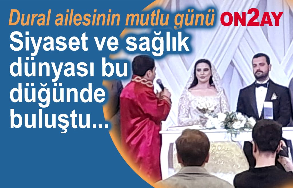 MHP, İstanbul, İbrahim Dural, kızı, İrem Dural evlendi