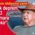 Şener Üşümezsoy, İstanbul, Marmara, depremi, Bahçelievler