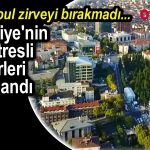 Türkiye'nin en stresli şehirleri açıklandı