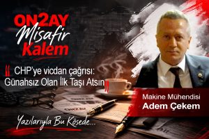 Adem Çekem, CHP, yazısı