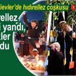 Kuleli Parkı’nda hıdırellez şenliği