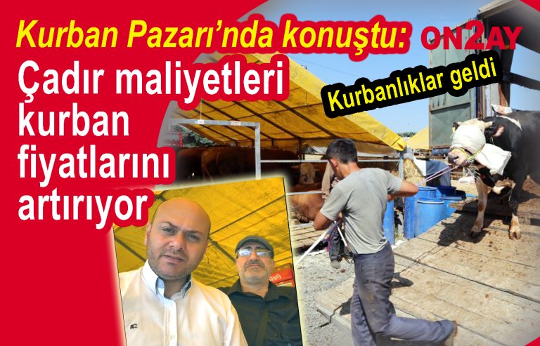 Bahçelievler'de kurban satış yeri, Gencay Özcan1