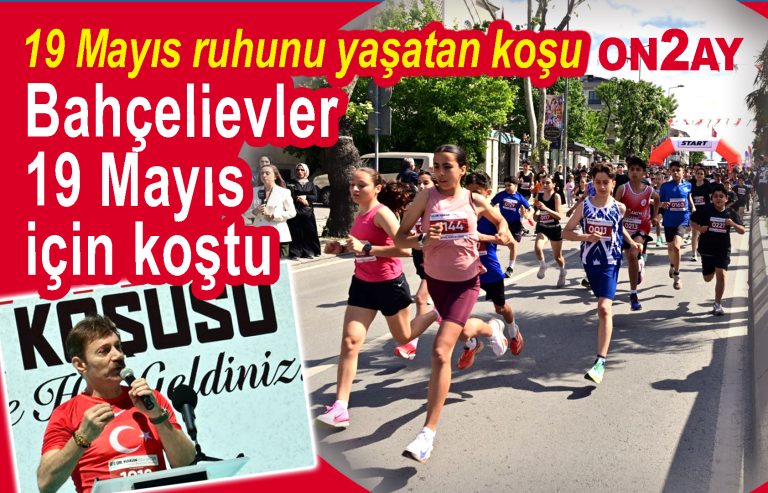 Bahçelievler’de ‘19 Mayıs Gençlik Koşusu’ düzenlendi