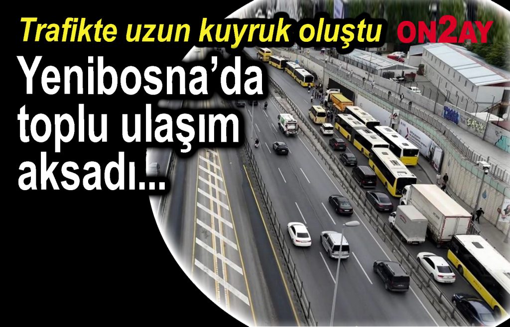 Yenibosna’da İETT Otobüsü Arızalandı