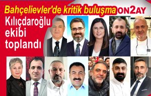 Bahçelievler'de Kemal Kılıçdaroğlu ekibi