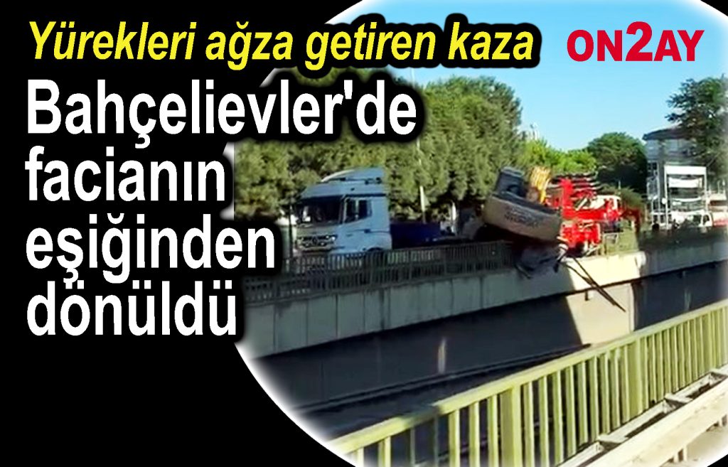 Bahçelievler'de facianın eşiğinden dönüldü