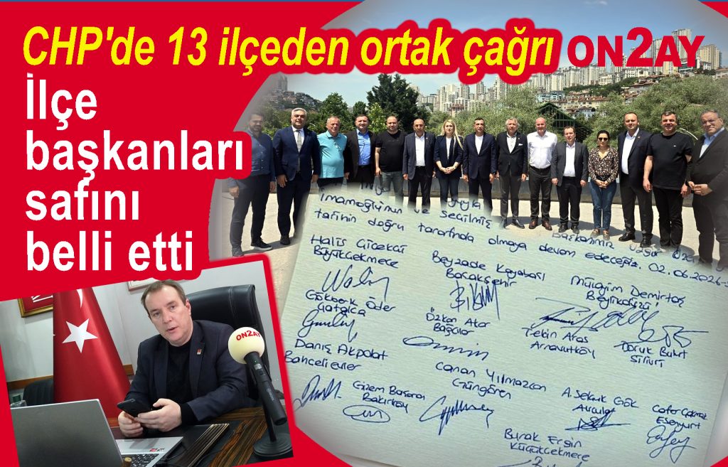 CHP İstanbul 3. Bölge ilçe başkanları, destek