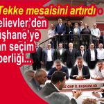 Tekke seçimlerinde Erhan Kazel etkisi