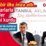 “İstanbul Aklımızda, Söz Muhtarlarımızda”