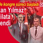 Milliyetçi Hareket Partisi İstanbul İl Başkanı Volkan Yılmaz, kongre