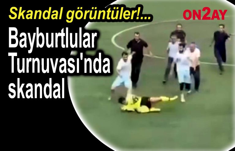 Bayburtlular Köyler Arası Futbol Turnuvası'nda skandal